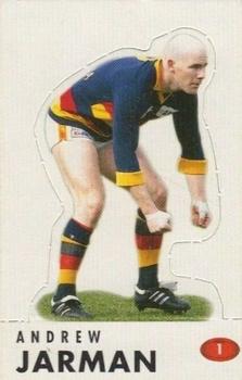1996 Select AFL Stickers - Stand Ups #1 Andrew Jarman Front